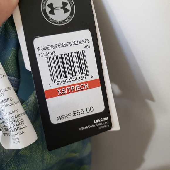 NWT Under Armour Heatgear Compression Tights - Picture 7 of 7